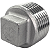 Conexão Plug BSP 1 Polegada Aço Inox 304 Rosca Macho - Imagem 1