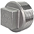 Conexão Plug BSP 1-1/4 Polegada Aço Inox 304 Rosca Macho - Imagem 1