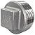 Conexão Plug BSP 1-1/2 Polegada Aço Inox 304 Rosca Macho - Imagem 1
