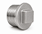 Conexão Plug BSP 1-1/2 Polegada Aço Inox 304 Rosca Macho - Imagem 3