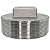 Conexão Plug BSP 3 Polegada Aço Inox 304 Rosca Macho - Imagem 3
