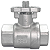 Válvula Esfera com base para atuador 1" BSP Aço Inox 304 com Vedação PTFE 1000PSI - Imagem 2
