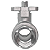 Válvula Esfera com base para atuador 1" BSP Aço Inox 304 com Vedação PTFE 1000PSI - Imagem 3