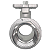 Válvula Esfera com base para atuador 2" BSP Aço Inox 304 com Vedação PTFE 1000PSI - Imagem 3