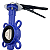 Válvula Borboleta Wafer DN65 2-1/2" PN16 Haste Inox SS420 Disco Inox 304 - Imagem 4