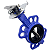 Válvula Borboleta Wafer DN80 3" PN16 Haste Inox SS420 Disco Inox 304 - Imagem 3