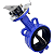 Válvula Borboleta Wafer DN100 4" PN16 Haste Inox SS420 Disco Inox 304 - Imagem 3