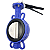 Válvula Borboleta Wafer DN125 5" PN16 Haste Inox SS420 Disco Inox 304 - Imagem 4