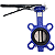 Registro Borboleta DN65 2-1/2" Disco Inox 304 PN16 Haste Inox SS420 - Imagem 2