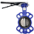 Registro Borboleta DN80 3" Disco Inox 304 PN16 Haste Inox SS420 - Imagem 2