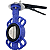 Registro Borboleta DN80 3" Disco Inox 304 PN16 Haste Inox SS420 - Imagem 4
