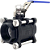 Válvula Esfera Tripartida 1-1/2" Aço Carbono BSP WCB com Vedação PTFE 1000PSI - Imagem 1