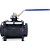 Válvula Esfera Tripartida 2" Aço Carbono BSP WCB com Vedação PTFE 1000PSI - Imagem 3