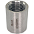 Conexão Luva 1/2 Bsp Fêmea X Fêmea Inox 304 - Imagem 1