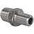 Conexão Niple Redução Bsp 1/4" X 1/8" Inox 304 Rosca Macho - Imagem 2