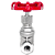 Válvula Gaveta 1/4" BSP Aço Inox 304 200PSI - Imagem 3