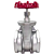 Válvula Gaveta 4" BSP Aço Inox 304 200PSI - Imagem 2