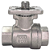 Válvula Esfera com base para atuador 1/4" BSP Aço Inox 304 com Vedação PTFE 1000PSI - Imagem 2