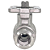 Válvula Esfera com base para atuador 3/8" BSP Aço Inox 304 com Vedação PTFE 1000PSI - Imagem 3