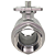 Válvula Esfera com base para atuador 2-1/2" BSP Aço Inox 304 com Vedação PTFE 1000PSI - Imagem 3