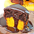 Bolo de Cenoura com Brownie - Imagem 1
