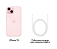 PRODUTO TESTE - iPhone 15 Apple (128GB) Rosa, Tela de 6,1", 5G e Câmera de 48 MP - Imagem 3