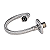 ENGATE FLEXIVEL 1/2 - (40cm) KRHOMO - Imagem 1