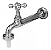 TORNEIRA 1158 PIA/TANQUE METAL 18CM- C/BICO E AREJAD. C-33 - Imagem 2