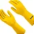 LUVA LATEX AMARELA G 9" IMBAT - Imagem 3