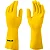 LUVA LATEX AMARELA G 9" IMBAT - Imagem 2
