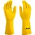 LUVA LATEX AMARELA G 9" IMBAT - Imagem 1