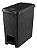 LIXEIRA C/PEDAL 12L NITRON - PRETO - Imagem 1