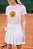 Baby Long feminina (Tênis/ Tenista): Flower Power. - Imagem 2