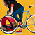 Firma Pé VERMELHO para Bicicleta Strap Bike Fixed Gear Correia Pedal Skid - Imagem 1