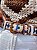 Cinto Mayan Handmade - Branco e azul - Imagem 4