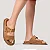 Flat Birken Collab Carrano + A.mar Couro Suede Marrom Saddle - Imagem 3