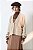 CARDIGAN ALMA BEGE - 100% LÃ BOUCLÈ DE ALPACA - Imagem 1
