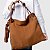 Bolsa Carrano + A.MAR - Suede Marrom Saddle - Imagem 1