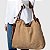 Bolsa Carrano + A.MAR - Suede Bege Almond - Imagem 1