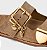 Rasteira Birken Carrano + A.MAR Couro Suede Bege Almond - Imagem 2