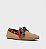 Loafer Dockside Carrano + A.mar Couro Suede Bege Almond - Imagem 1