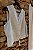 Colete Off white | 100% linho - Imagem 1