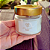 Vela Aromática Pavio de Algodão 100% Vegetal a base de Cera De Côco de Bergamota 140g - Imagem 3
