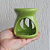 Difusor Rechaud/rechô Cerâmica Lua P/ Óleos Essenciais e Wax Melts Verde - Imagem 2