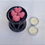 Kit Rechaud Preto + 10 Wax Melts Perfumados na Fragrância Lavanda + 2 Mini vela + Bandeja - Imagem 4