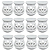 Kit 12 un Difusor Rechaud/rechô Cerâmica Flor para Óleo Essencial e Wax Melts Branco - Imagem 1