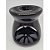Kit 12 un Difusor Rechaud/rechô Cerâmica Flor para Óleo Essencial e Wax Melts Preto - Imagem 7