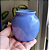Difusor Rechaud Bolinha Com Suporte (Panelinha) para vela P/ Óleos Essenciais E Wax Metls Azul - Imagem 2