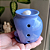 Difusor Rechaud Bolinha Com Suporte (Panelinha) para vela P/ Óleos Essenciais E Wax Metls Azul - Imagem 4