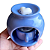 Difusor Rechaud Bolinha Com Suporte (Panelinha) para vela P/ Óleos Essenciais E Wax Metls Azul - Imagem 5